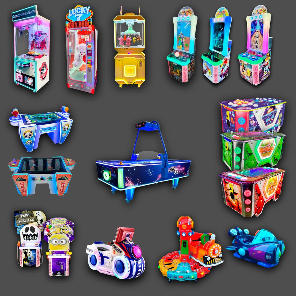 Готовый бизнес игровая площадка с детскими автоматами 35 м²