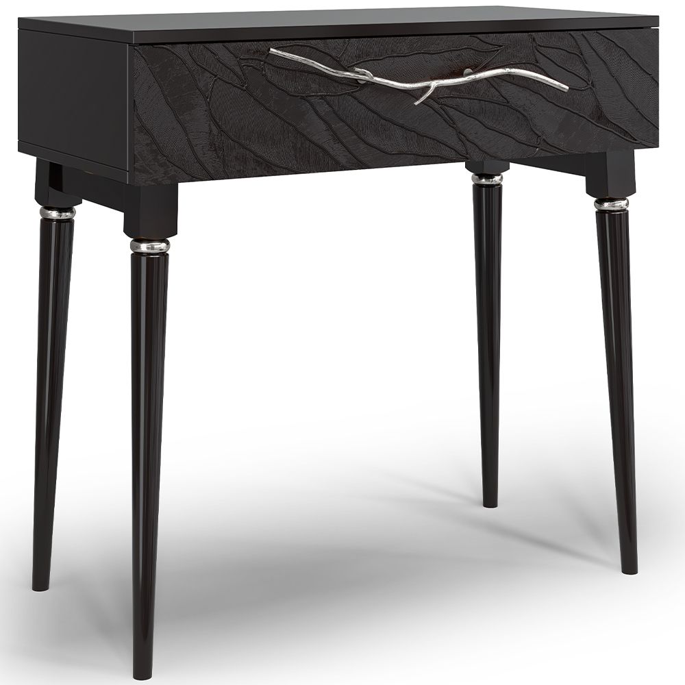 Консоль Арт Колор leaves Классик Сильвер Терпкий коричневый