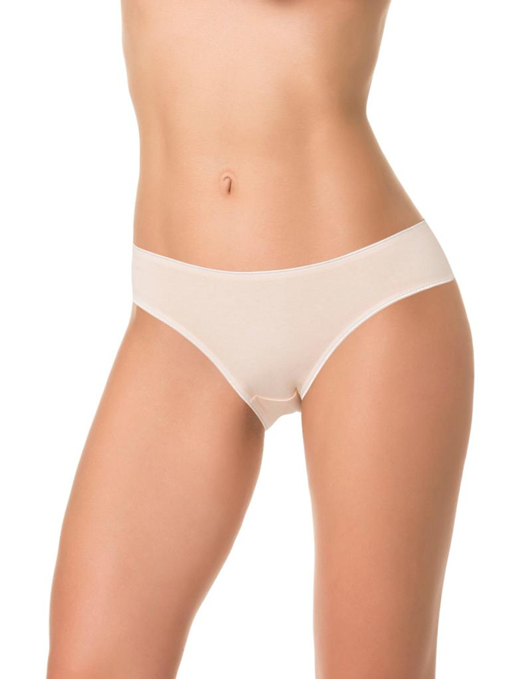 Классические трусики-слипы из хлопка (Размер: M) (Цвет: розовый)