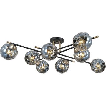 Люстра потолочная ILLUMICO E14 IL0442-8CSQ-79 BK