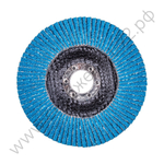 Круг лепестковый для шлифования по нержавеющей стали FTL Ergo цирконий 29 125 х 22,2 мм P40