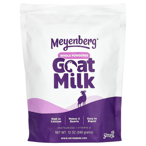 Meyenberg Goat Milk, цельное сухое козье молоко, 340 г (12 унций)