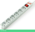 Сетевой фильтр Power Cube SPG(5+1)-B-15 5 м серый
