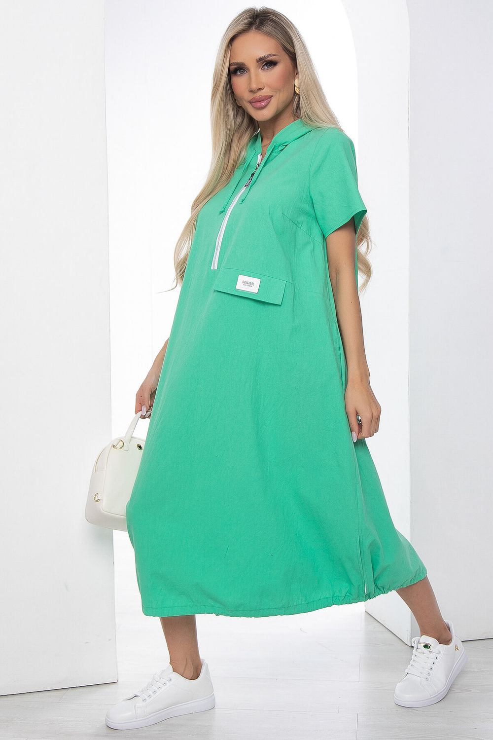 Платье Рокси (зеленое) П15441-5М LT Collection