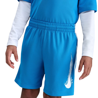 Шорты для мальчика теннисные Nike Boys Multi Dri-FIT - light photo blue/white/white