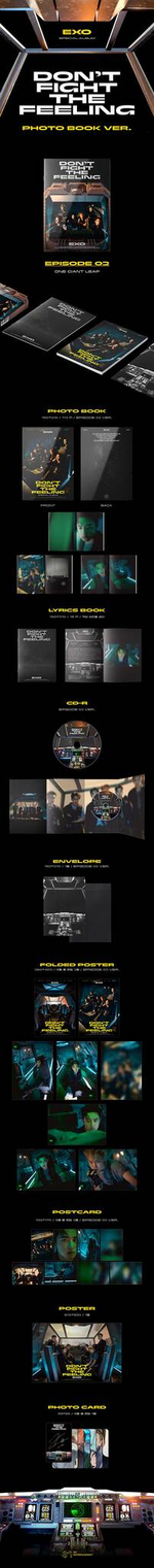 Альбом EXO - DON’T FIGHT THE FEELING (Photo Book Ver.)