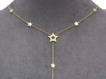 Чокер-галстук "Звезды", 40см