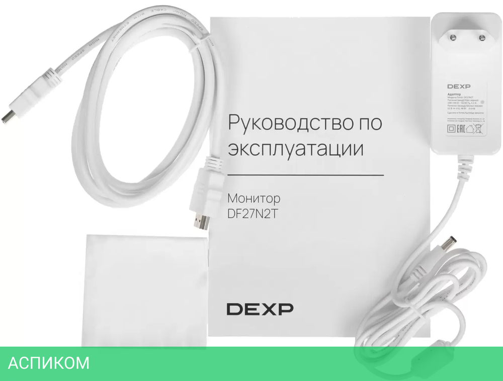 Монитор DEXP DF27N2T белый