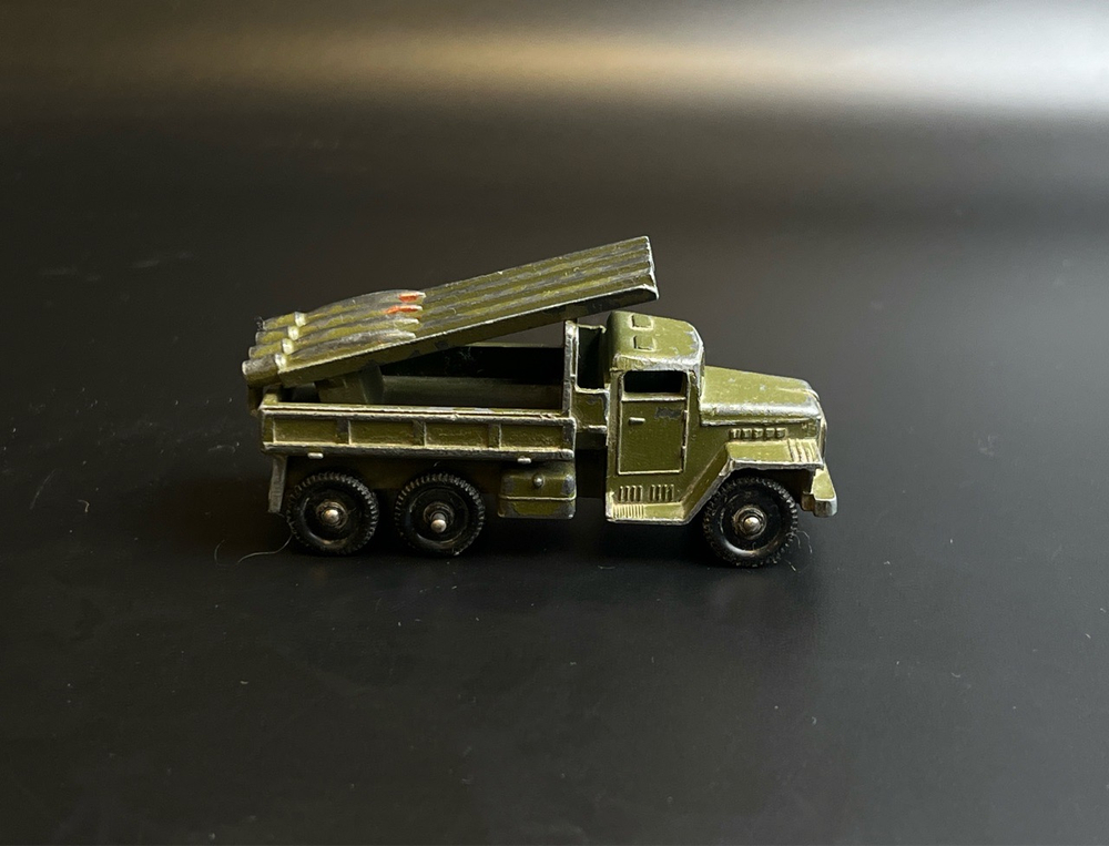 Масштабная модель "Миномет Катюша" из серии "Военная техника", металл, пластик, Тульский патронный завод (ТПЗ), СССР, 1970-1990 гг.