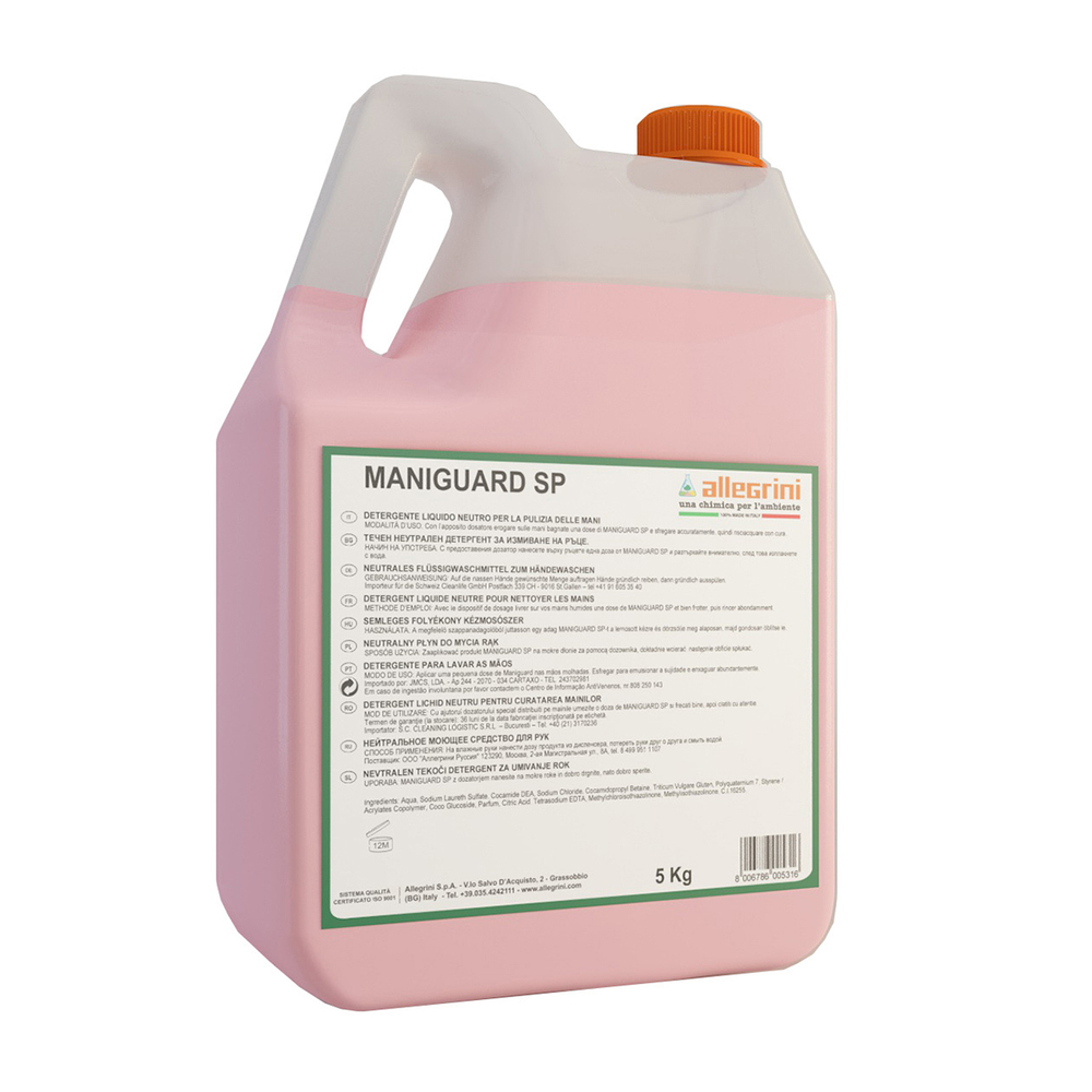 Maniguard Sp Нейтральное жидкое мыло для рук 5 кг