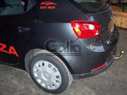 Фаркоп оцинкованный Galia S095A для SEAT Ibiza IV хетчбек 3/5 дверей 2008-2017, Ibiza ST универсал 2010-2017(паспорт и сертификат в комплекте)(без электрики)