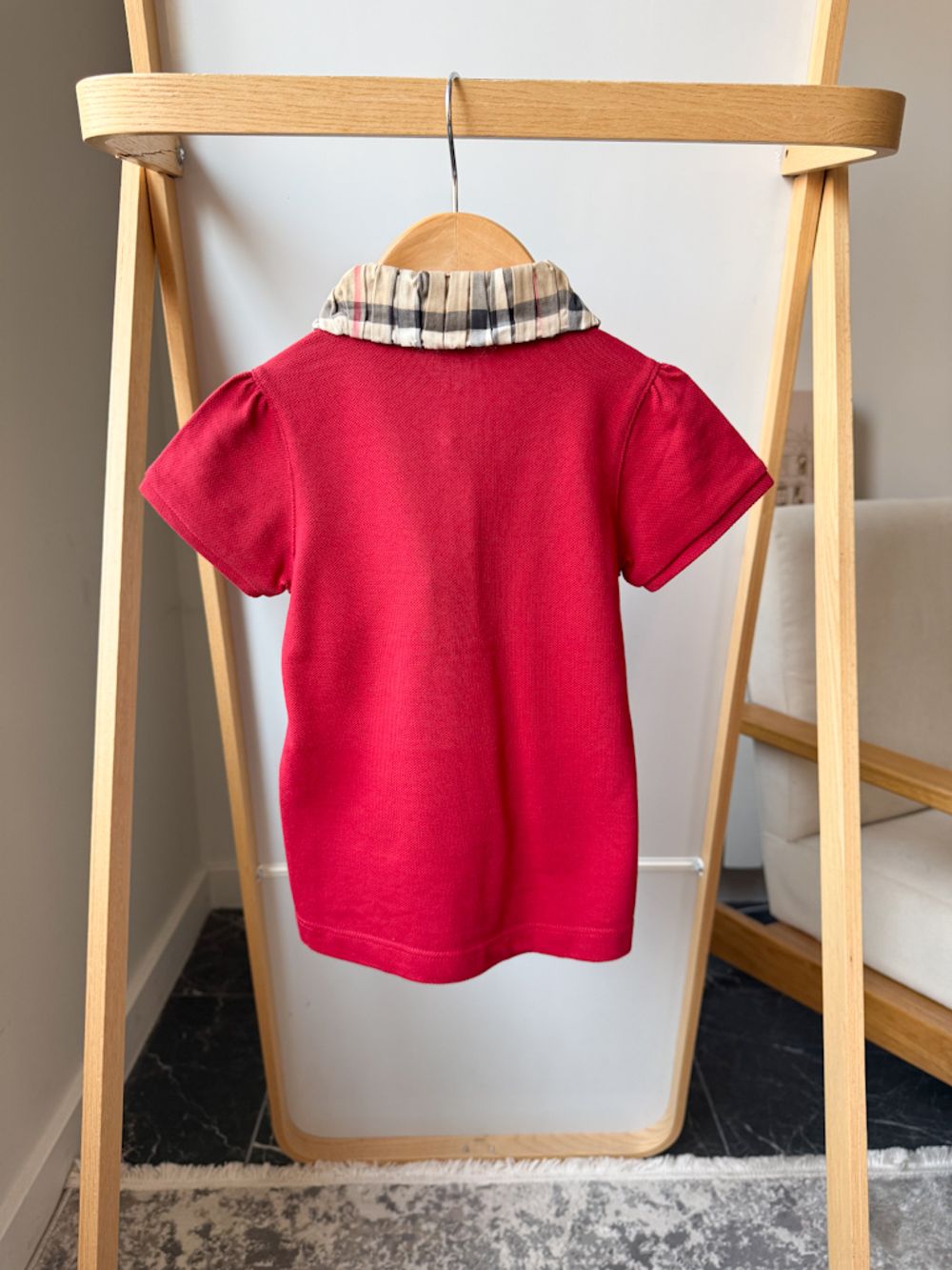 Новое хлопковое поло Burberry, 98