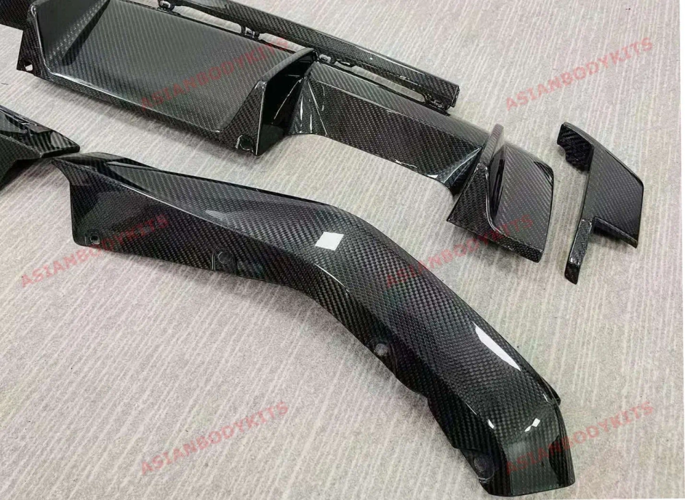 Карбоновый диффузор заднего бампера для BMW M4 G82 2021+ БМВ