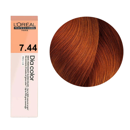 L'Oreal Professionnel Dia Color 7.44 Блондин медный 60 мл