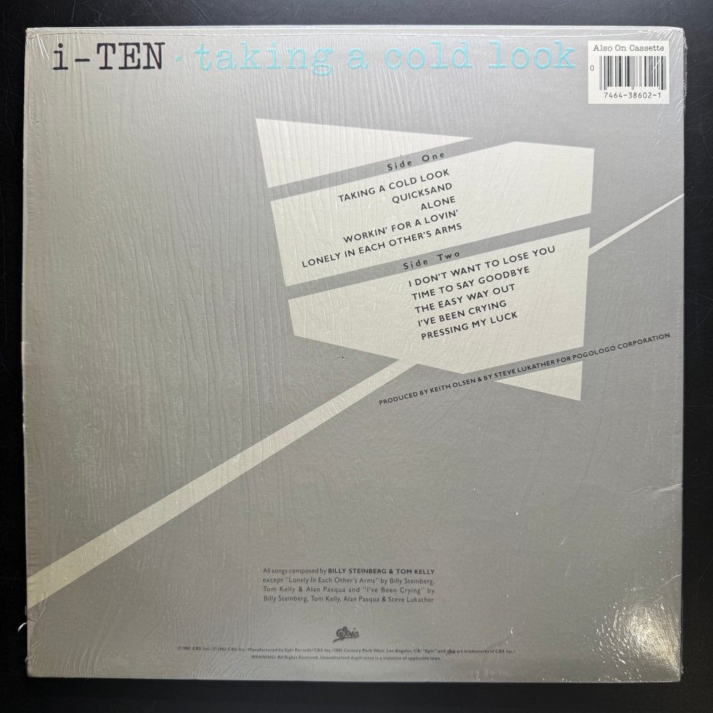 i-Ten ‎– Taking A Cold Look (США 1983г.)