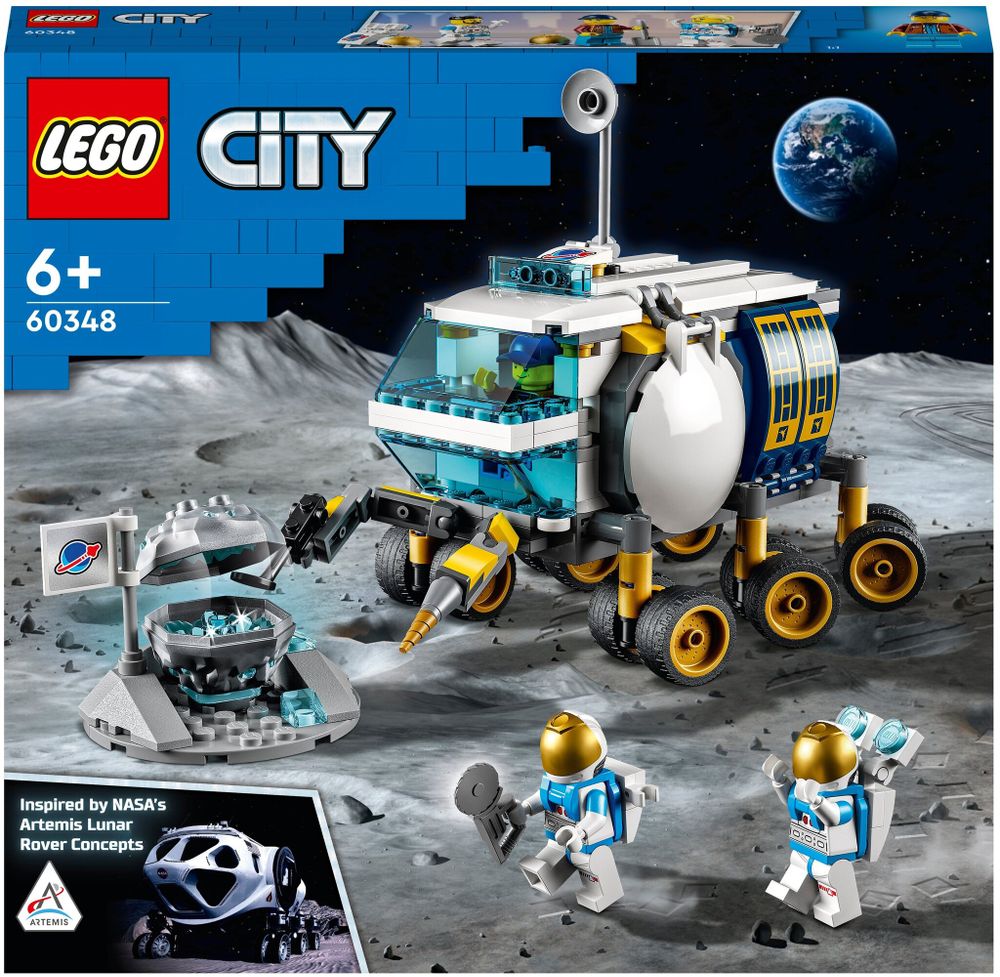 Конструктор LEGO City Space Port 60348 Луноход