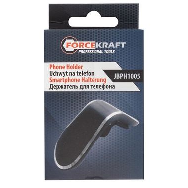 Держатель телефона а/м универсальный магнитный (пластик/алюминий,крепление-на вентиляционное отверстие) FORCEKRAFT FK-JBPH1005