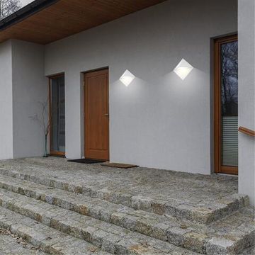 370586 STREET NT19 754 белый Ландшафтный светильник IP54 GU10  50W 220V TESTA