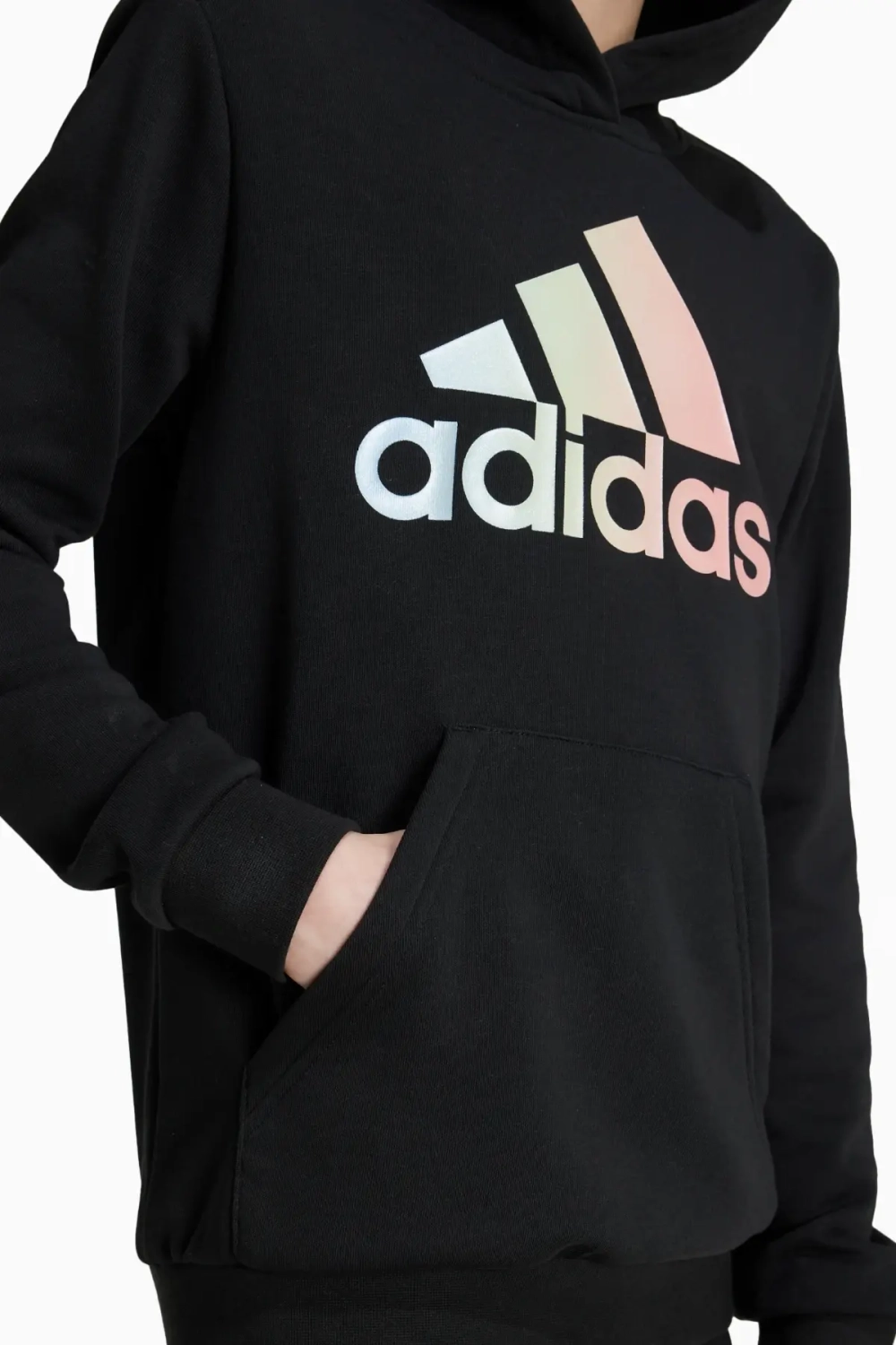 Кофта adidas Metallic Print Junior - черный