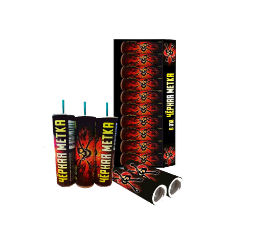 Петарда "Черная метка" 1 шт.