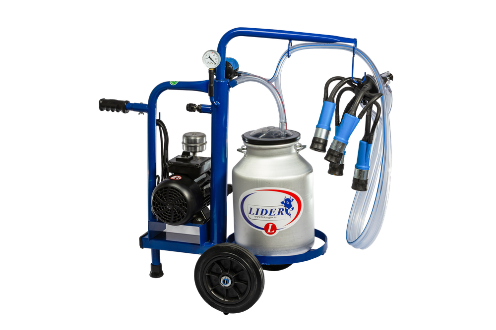 Доильный аппарат LIDER Старт 20.4, синий