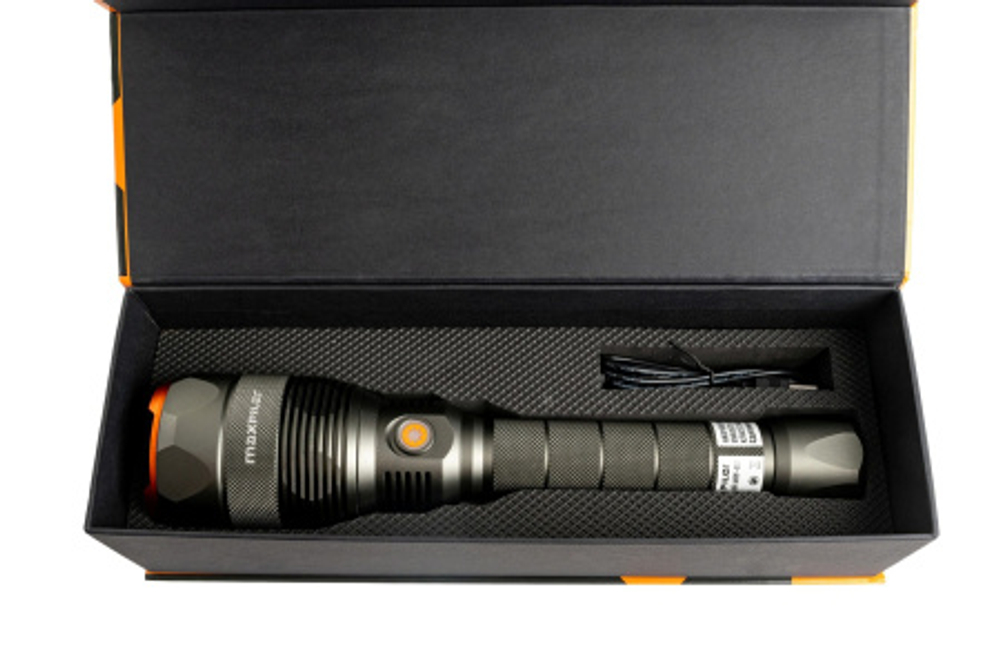 Фонарь ручной аккум. MAXPILER MPF-02