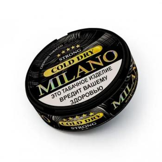 Жевательный табак MILANO STRONG COLD DRY с ароматом "Ментоловая мята"