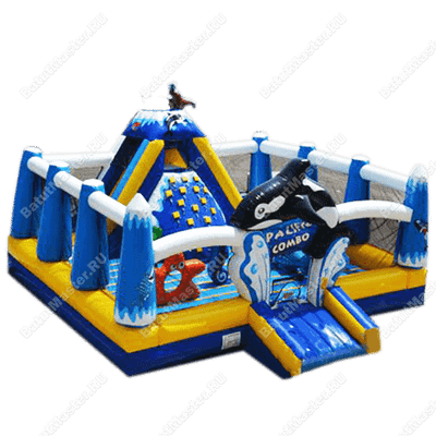 Коммерческий надувной батут "Океан"