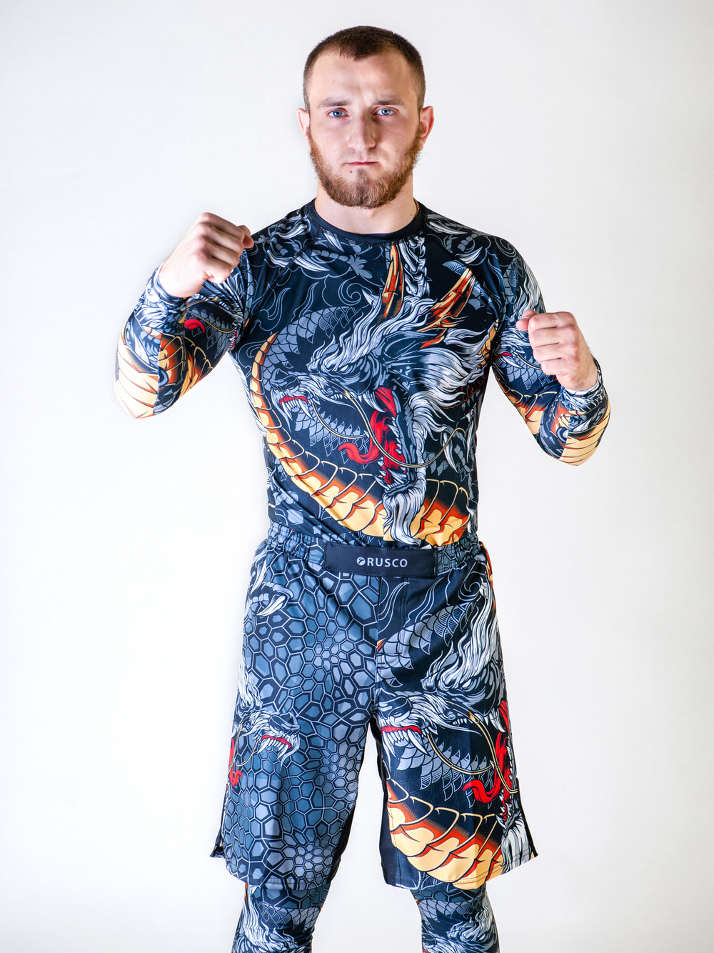 Шорты для ММА Rusco Sport Dragon взрослые