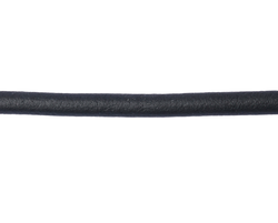 Шнурок круглый черный Ø 4.0 мм, дл. 60 см