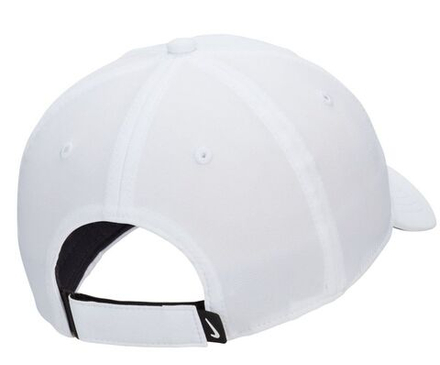 Теннисная кепка Nike Dri-Fit Club Structured Swoosh Cap - White
