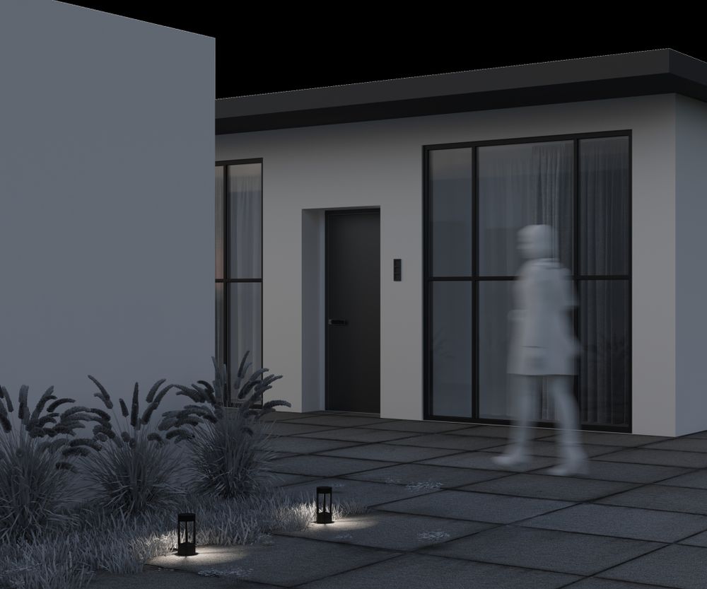 Настенный светильник (бра) Outdoor O458WL-L9GF3K