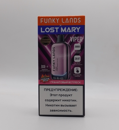 Одноразовое устройство |  FUNKY LANDS & LOST MARY 30.000