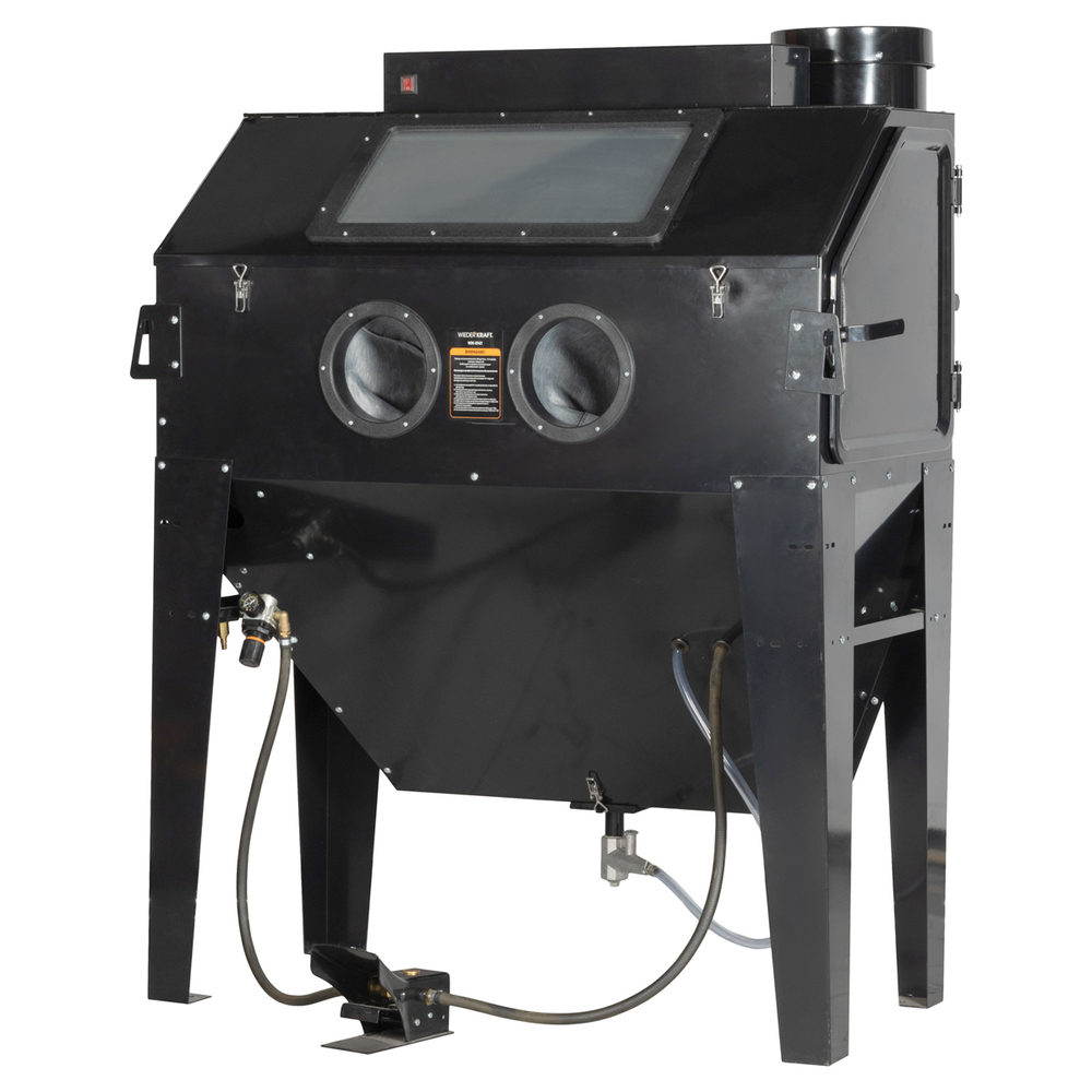 WDK-83421 Пескоструйная камера 420л, боковая и фронтальная загрузка