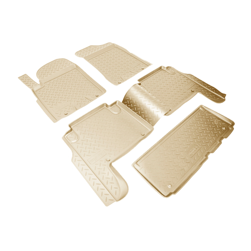 Ковры в салон Norplast/Unidec для Nissan Patrol (2010-)Полиуретан,Бежевый, арт.NPL-Po-61-49-B