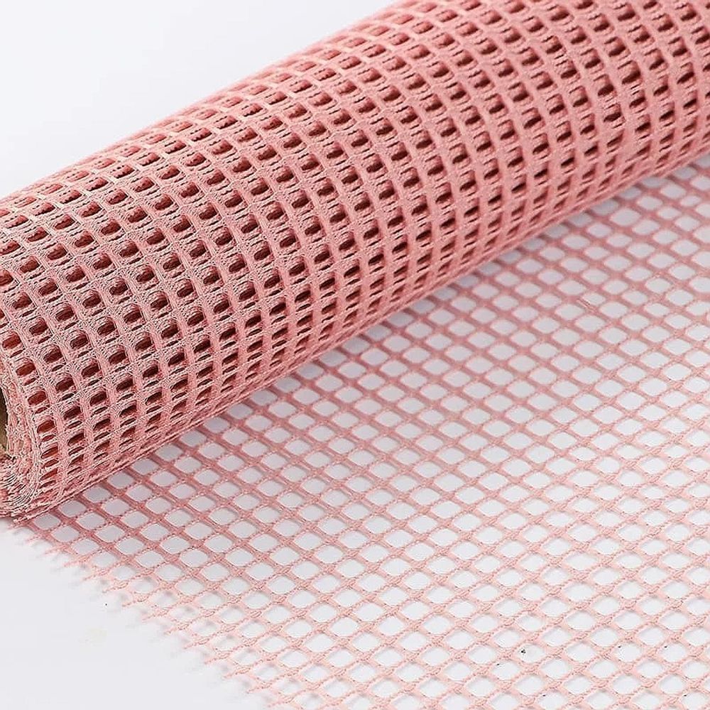 Сетка мелкая "Клетка" 50см*5ярд МОЛОЧНЫЙ ШОКОЛАД