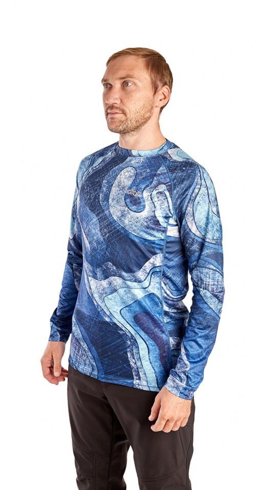 Лонгслив Сарган (рифы) Novatex