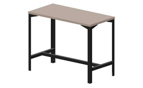 Высокий стол 138х68х106см, столешница 3,6см