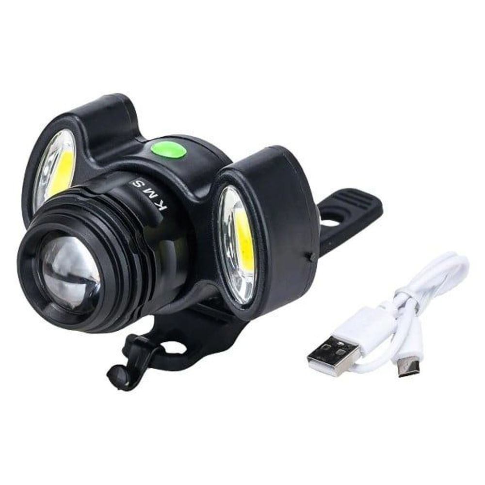 Фара передняя "чебурашка", KMS аккумулятор+USB зарядка/3265235