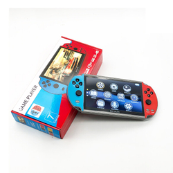 Консоль игровая X12 Plus, 7 дюймов, 16/48 ГБ, 2000 игр, 8/16/32/128 бит, портативная приставка