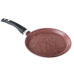 Блинница алюминий, 22 см, антиприг, Горница, Шоколад, б221аш, бакелит ручка