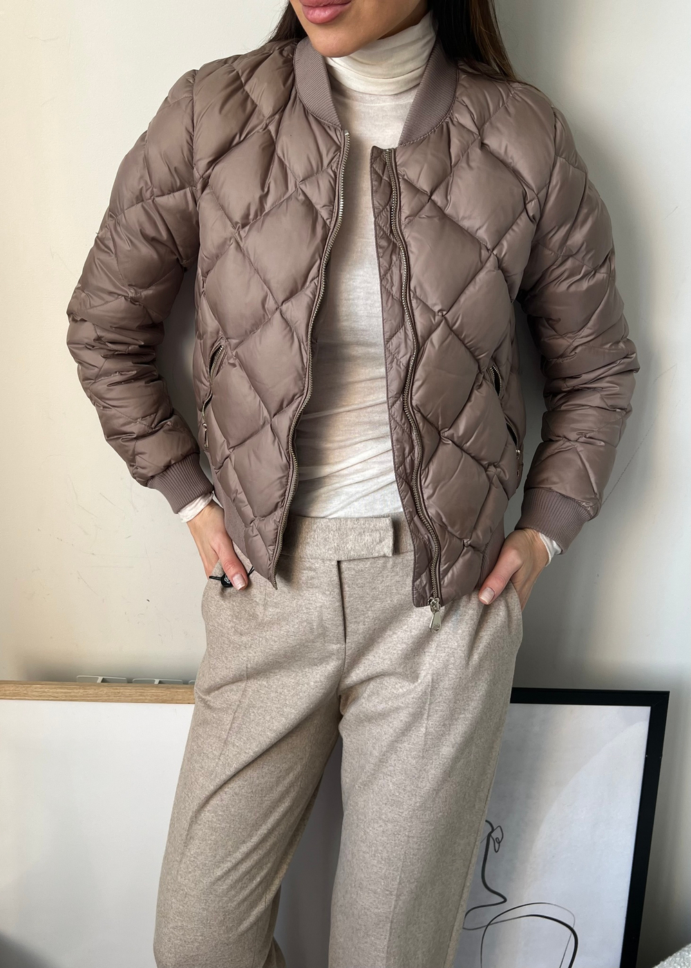 Куртка пуховая Massimo Dutti, S