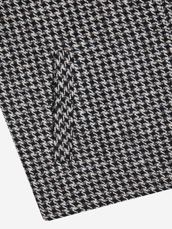 Куртка DRP Houndstooth черно-белая - фото 8