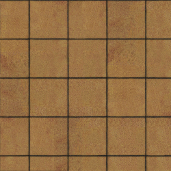 Тротуарная плитка КВАДРАТ 200х200 мм - Листопад гладкий Сахара
