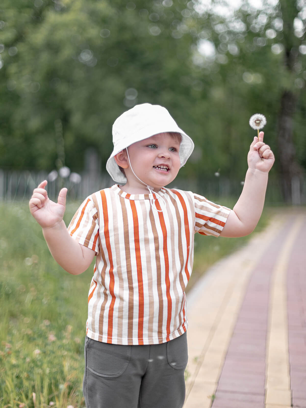 Футболка унисекс Mjölk Полоска