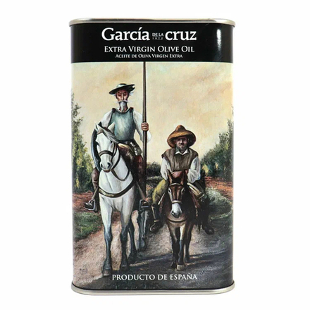 Оливковое масло Garcia De La Cruz "Дон Кихот и Санчо" (QUIXOTE AND SANCHO) Extra virgin 0,5 л. Испания