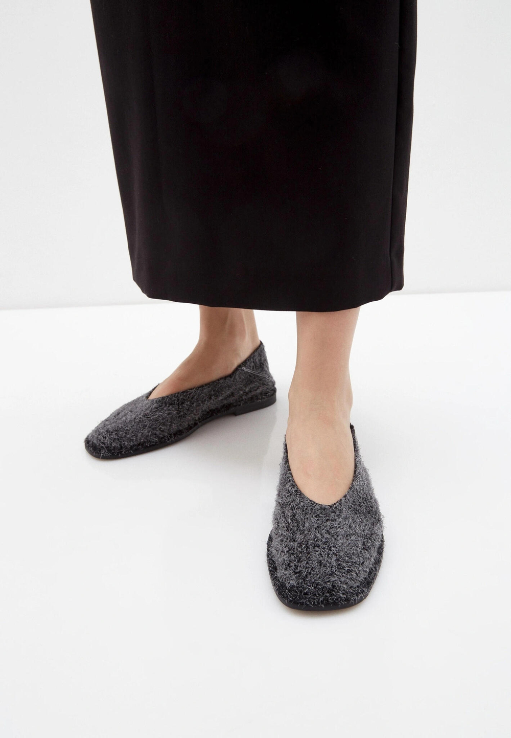 Туфли // Erykah // Black // Fluffy