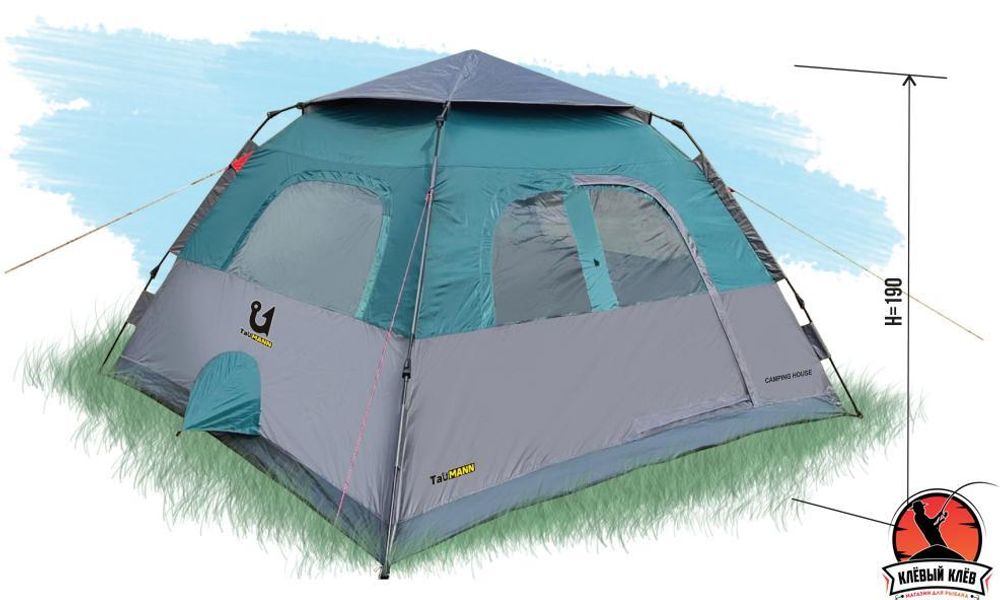 Тент-палатка TauMANN Camping House