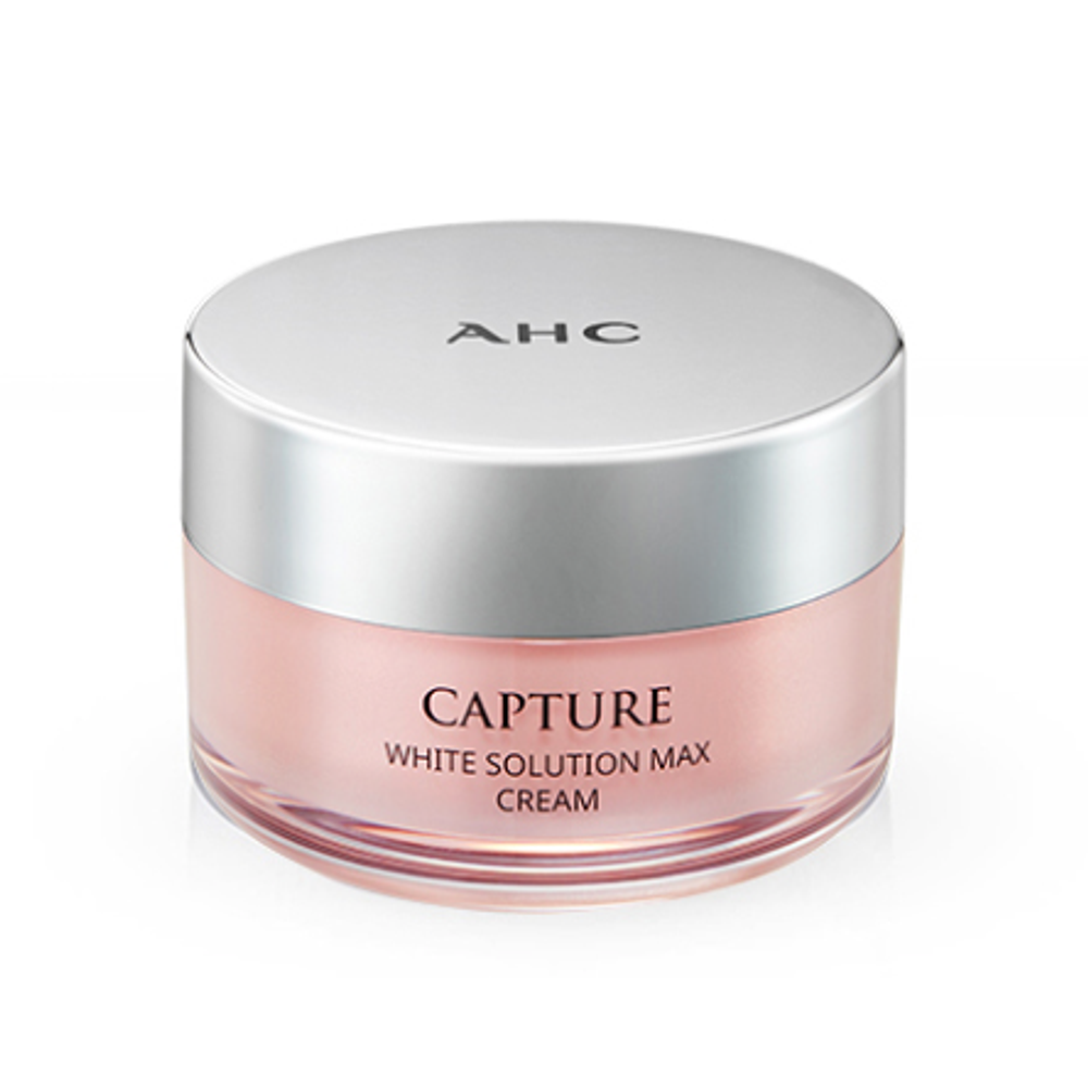 AHC capture white solution max cream – Антивозрастной крем для увлажнения и выравнивания тона