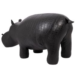 Банкетка Пуф Бегемот Черный малый